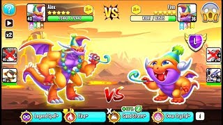 Dragon City: Happiness Dragon | NEW League Battle 400 [MAX LEVEL] ?