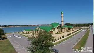 Мечеть в ст.Шелковском с воздуха.