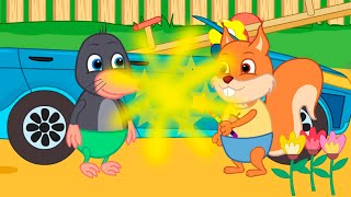 Famille d'Écureuil - La Baguette Magique Crée De La Magie Animé 2023 en Français