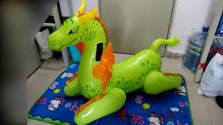 Inflatable medieval dragon sit pop（Full version）