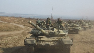 В Сирии засняли работу русских  танков Т 90