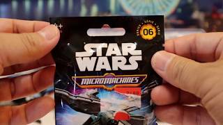 déballer les sacs aveugles Star Wars Micro Machines série 6 Unboxing 03317+fr