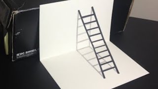 Gambar Tangga 3D Mudah dan Keren