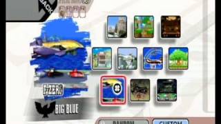 SSBB: Slowest character can outrun the track in big blue.