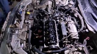 01 серия Капиталка двигателя D15B (разборка двигателя)