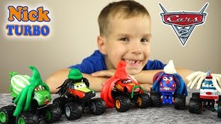 Машинки Monster Trucks из мультика Байки Мэтра Lightning McQueen, Мэтр  и др.