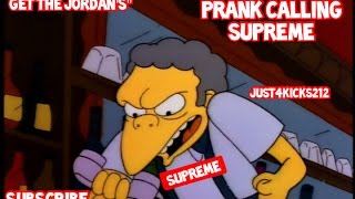 Kid Prank Calls Supreme Fairfax About Jordan Supreme 5s