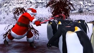 SANTA VS. 1,000 PENGUINS | Ultimate Epic Battle Simulator #4
