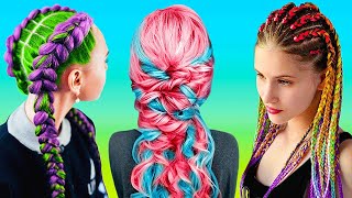 PERFECT BRAIDS || Hair Hacks, Transformations, and Hair Growth Tricks