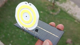 DIY AUTO/OFF RECHARGEABLE SOLAR LIGHT #solarlght #solar #rechageableligh