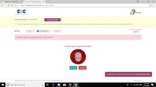 Unable to detect any registered device, Mantra, Moprho device installation and solution