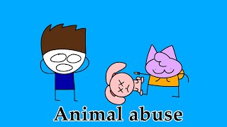 Animal abuse (from extermi Nate live stream which got deleted)