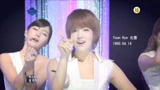 [HD] 110623 Rainbow - Sweet Dream (成員介紹)