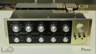 McIntosh C20 Stereo Preamplifier (Phono)
