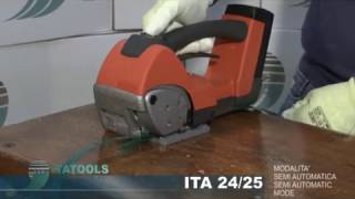 ITA24 & ITA25 ITATOOLS Battery Operated plastic strapping tool