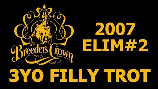 2007 Breeders Crown Elim#2 - Michelles Angel - 3YO Filly Trot