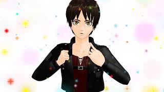 MMD ~ Boy so kawaii ~ Attack on titan (Yaoi)