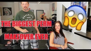 PERM DAUERWELLE THE BIGGEST MAKEOVER EVER!  VORHER NACHHER BY JOERG MENGEL FRISEURE