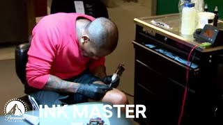 Top 5 Moments from Ink Master, Season 4: King Ruck Tattoos Himself
