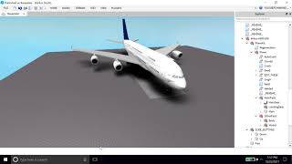How to put seats in a plane (roblox studio)