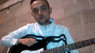 Solo Guitarra electrica hasta ver tu Gloria de Barak