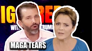 Kari Lake & Don Jr Get TRIGGERED By Black National Anthem