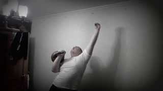 Жим гири весом 60 кг / Press 60 kg kettlebell