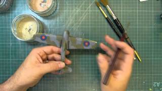 Weathering the Airfix 1/72 Hawker Typhoon MkIb