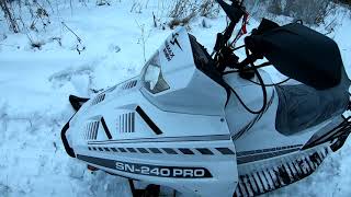 Снегоход Sharmax SN240 PRO. Рад Покупке!