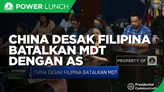 China Desak Filipina Batalkan MDT dengan AS