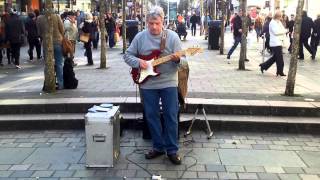 The Glasgow Guitar Man Sauchiehall Street Glasgow Scotland