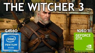 The Witcher 3 | G4560 + 1050 Ti Gameplay 1080p