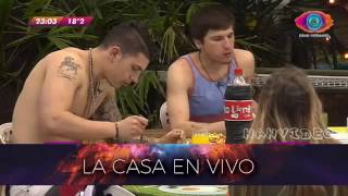 #GH 2016 14/08 - Cena y sobremesa a las 23hs Gran Hermano 2016