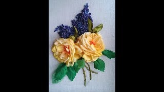 Мастер класс -3 Роза и сирень  - от Наталии Уритян