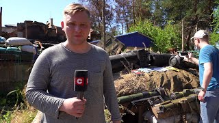 ЛНР после обстрелов ВСУ! / Интервью с американским журналистом / Донбасский дневник