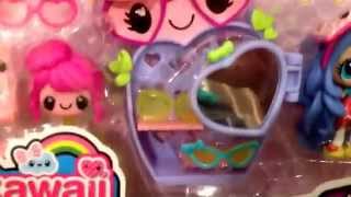 KAWAII CRUSH "Jamie's Sunglass Shop" Mini Doll Figure with Playhouse Store Set / Toy Review