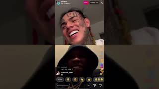 6ix9ine livestream with Tory Lanez | 19.11.2018 | Who‘s gonna win in a fist fight? | Part 4