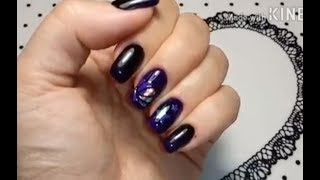 Переделала предыдущий неудачный дизайн ногтей.