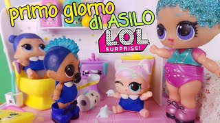 Le Storie delle Lol Surprise ?‍?? Il PRIMO GIORNO di ASILO ?‍??