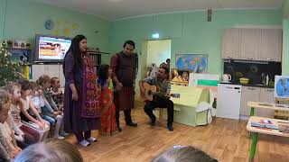 In a Russian Medium Kindergarten, Bangladesh is represented by Farisha