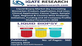 Global Liquid Biopsy Market and Forecast to 2026