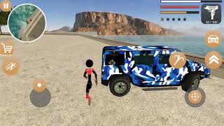Messing around in Stickman Rope Hero