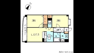 賃貸 大田区蒲田 梅屋敷駅 『ヴェルディールよしおか』 2LDK 大東建設不動産