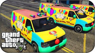 PAYASOS ASESINOS VOLADORES!! - GTA V ONLINE