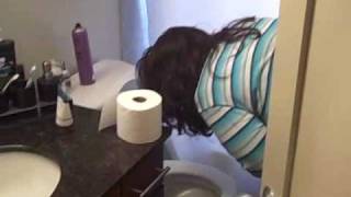 Melissa puking 2 girls 1 cup one year later