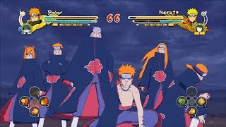 Naruto Ultimate Ninja Storm 3 Full Burst Pain Custom Moveset Mod Gameplay (PC)