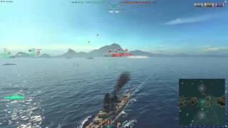 WoWS Ликбез Учимся брать упреждение на Kongo