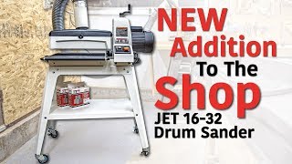 Assemble & Test a Brand New Jet JWDS-1632 Drum Sander