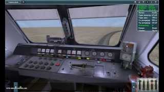 Запуск Электровоза ЧС4-052 [TRS 2012]