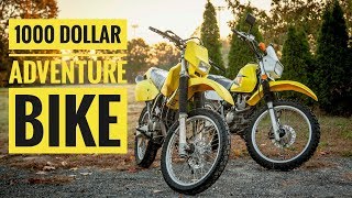 The 1,000 Dollar Adventure Bike: Suzuki DR-Z250 vs. Suzuki DR200SE | Dump the Clutch - Ep. 1